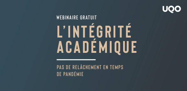 Participez à un webinaire sur l'intégrité académique