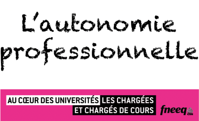 Centre de pédagogie universitaire : une menace pour l'autonomie professionnelle