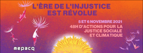 Le 6 novembre, on marche pour la justice climatique!