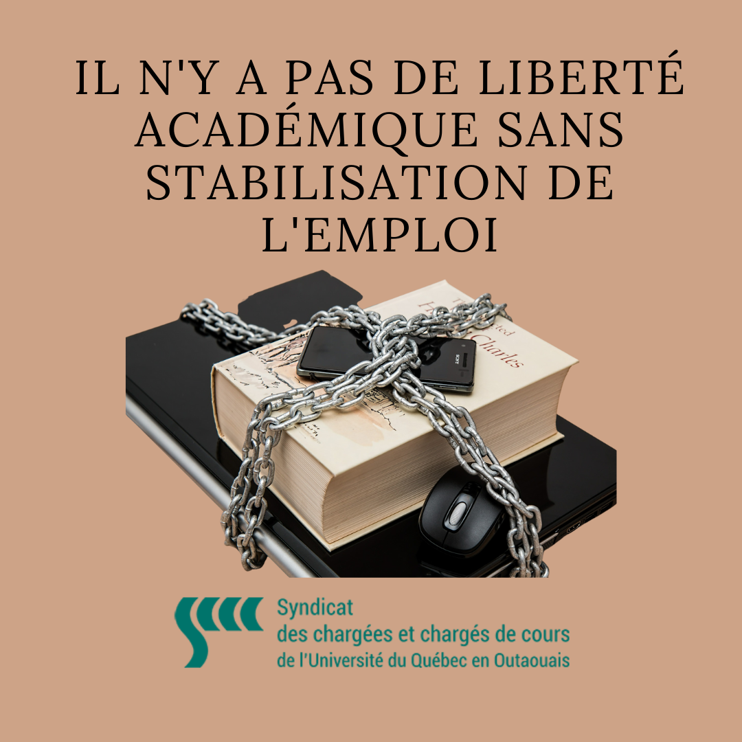 Il n'y a pas de liberté académique