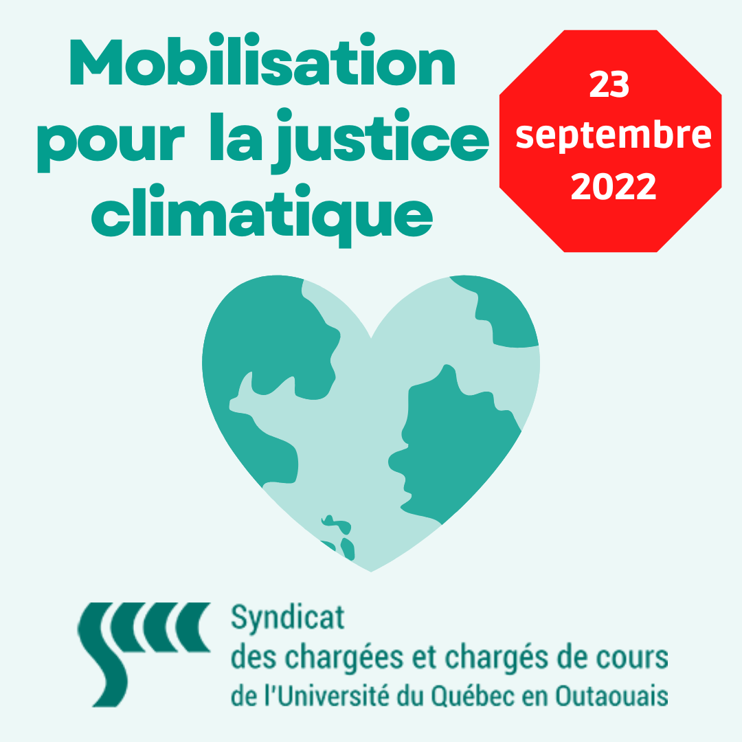 Mobilisation pour la justice climatique