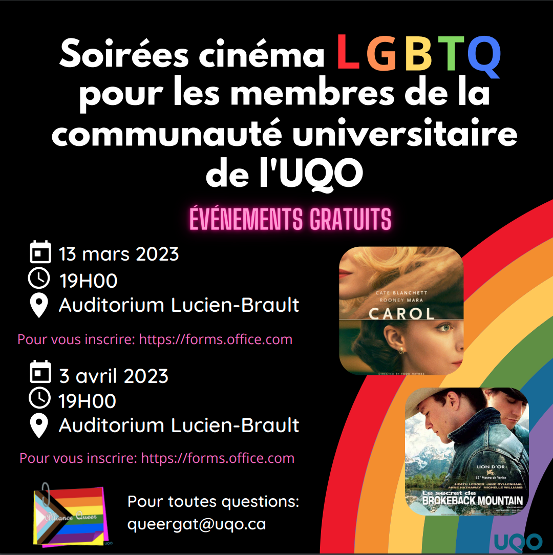 Soirées cinéma LGBTQ